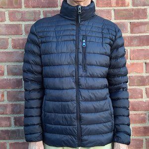 Calvin Klein Men's Puffer Outerwear Jacket, Size Medium, Black